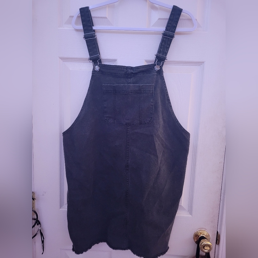 Denim Overall Dress